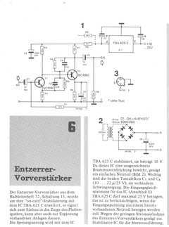  Entzerrer-Vorverst&auml;rker (diskret, Stereo, Platine) 