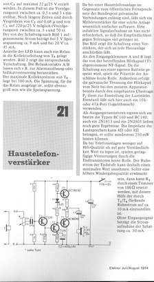  Haustelefonverst&auml;rker (diskreter Miniverst&auml;rker mit BC140, BC160) 