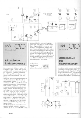  Akustische Lichtsteuerung 