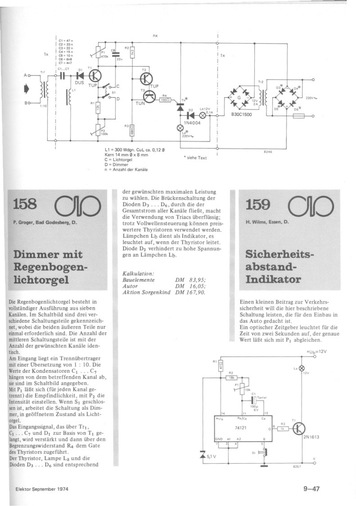  Dimmer mit Regenbogenlichtorgel (7 Kan&auml;le) 