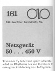  Netzger&auml;t 50-450 V (aus 9 V) 