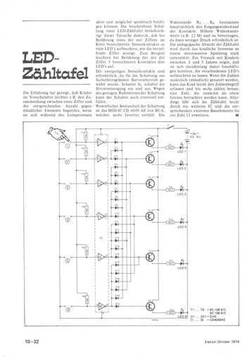  LED-Z&auml;hltafel (Z&auml;hlen lernen f&uuml;r Kinder) 