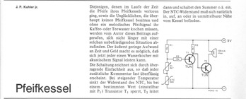  Pfeifkessel (Kesseltemperatur mit NTC messen) 