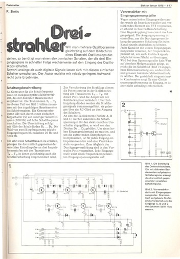  Dreistrahler (analoge und digitale Signale f&uuml;r Oszilloskop multiplexen) 