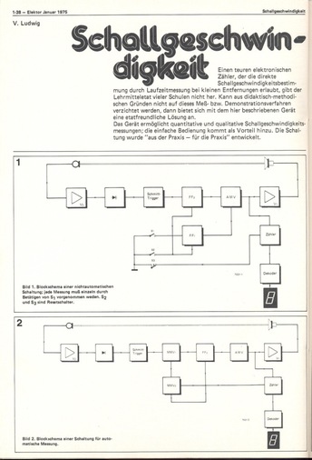  Schallgeschwindigkeit (Laufzeitmessung) 