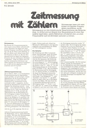  Zeitmessung mit Z&auml;hlern 