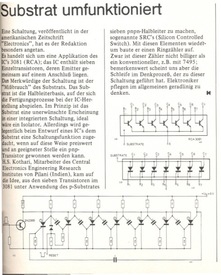  Substrat umfunktioniert 