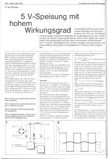  5-V-Speisung mit hohem Wirkungsgrad 