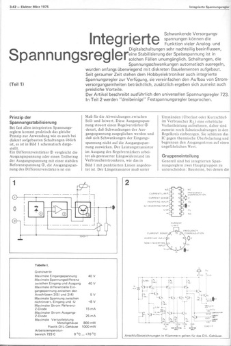  Integrierte Spannungsregler, Teil 1 (Grundschaltungen) 