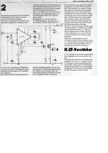  IC-ZF-Verst&auml;rker (TCA420) 
