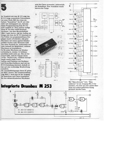  Integrierte Drumbox M253 