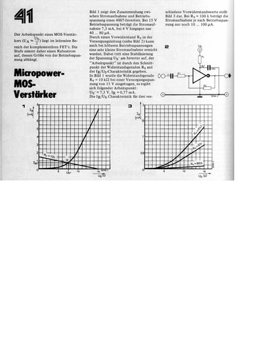  Micropower-MOS-Verst&auml;rker 