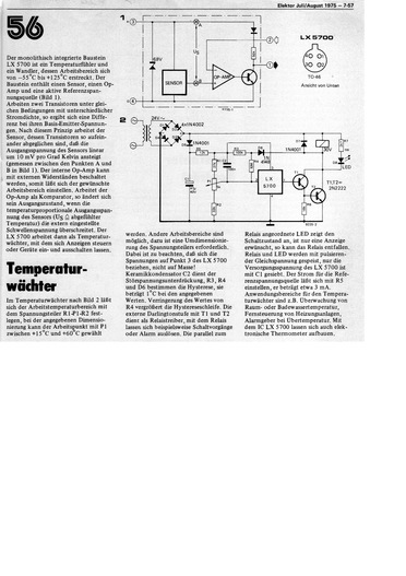  Temperaturw&auml;chter (Temperaturf&uuml;hler LX5700 (-55 - 125 C)) 