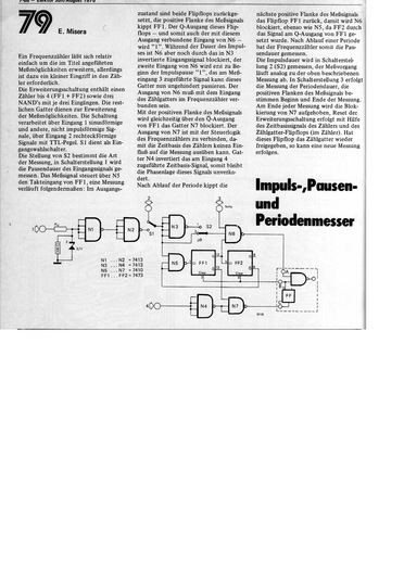  Impuls-, Pausen- und Periodenmesser 