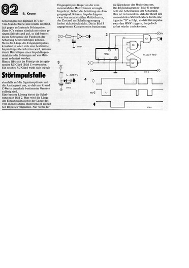  St&ouml;rimpulsfalle (St&ouml;rimpulse mit Monoflop filtern) 