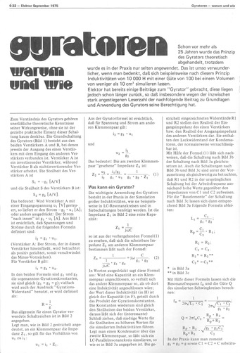  Gyratoren warum und wie (Grundlagen und Anwendungsbeispiele) 