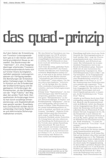  Das Quad-Prinzip (eisenloser Leistungsverst&auml;rker, Prinzip) 