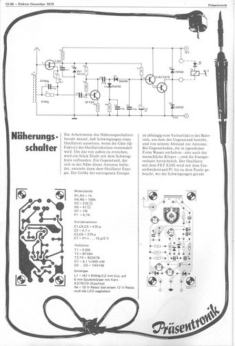  N&auml;herungsschalter (nach elektro-magnetischem Prinzip (Antenne)) 