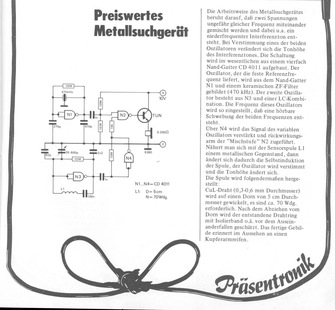  Preiswertes Metallsuchger&auml;t 