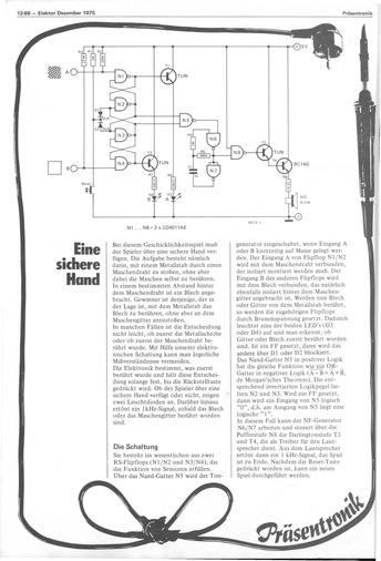  Eine sichere Hand (Spiel) 