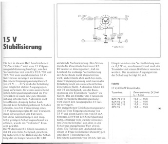  15-V-Stabilisierung (Mit BC 140) 