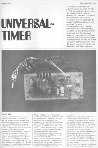  Universal-Timer (NE 555) 