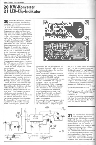  LED-Clip-Indikator (&Uuml;bersteuerungsanzeige) 