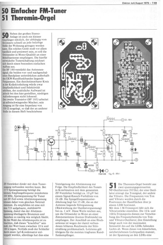  Einfacher FM-Tuner (diskret) 