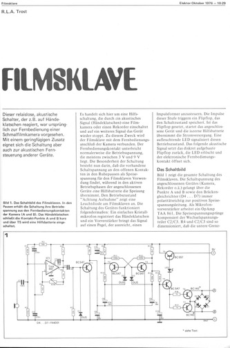  Filmsklave (Klatschschalter) 