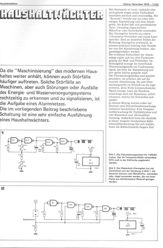  Haushaltsw&auml;chter (&Uuml;berwachung der Tiefk&uuml;hltruhe) 