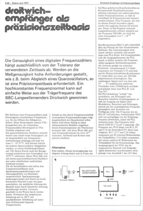  Droitwich-Empf&auml;nger als Pr&auml;zisionszeitbasis (Langwelle 200 kHz, Referenzfrequenz, VCO 567) 