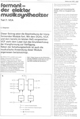  Formant - Der Elektor Musiksynthesizer, Teil 7 (Dual VCA) 
