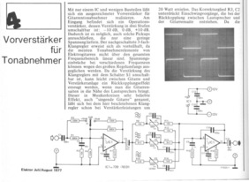  Vorverst&auml;rker f&uuml;r Tonabnehmer (mit 739) 