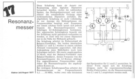  Resonanzmesser (digitales Dipmeter mit 4x BF494) 