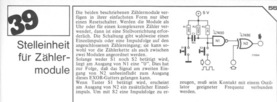  Stelleinheit f&uuml;r Z&auml;hlermodule (Z&auml;hler durch Impulsfolge voreinstellen, Rechteckoszillator) 