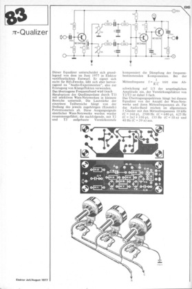  Pi-Qualizer (Equalizer f&uuml;r Audio-Experimente (nicht Hi-Fi)) 