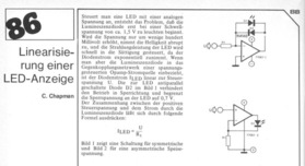  Linearisierung einer LED-Anzeige (OpAmp als spannungsgesteuerte Stromquelle) 