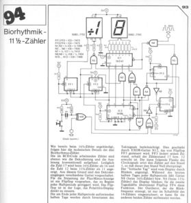  Biorhythmik 11 1/2-Z&auml;hler (BCD-Z&auml;hler) 