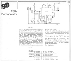  FSK-Demodulator (mit PLL XR210) 