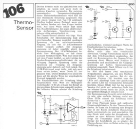  Thermo-Sensor (Ein/Aus-Ber&uuml;hrtaster mit Dioden und 741) 