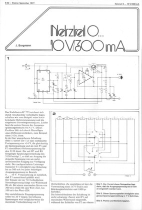  Netzteil 0-10V bei 300 mA (723,313) 