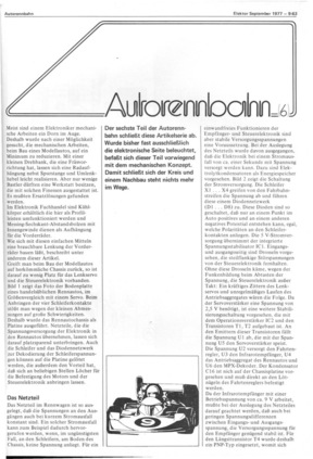  Autorennbahn (mit Infrarot (IR)-Fernsteuerung, Automechanik) 