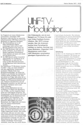  UHF-TV-Modulator (430-600 MHz mit FET E310, nur Video) 