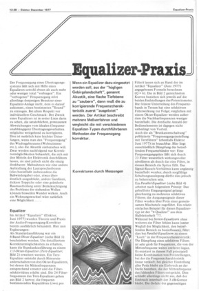  Equalizer-Praxis (Messverfahren) 