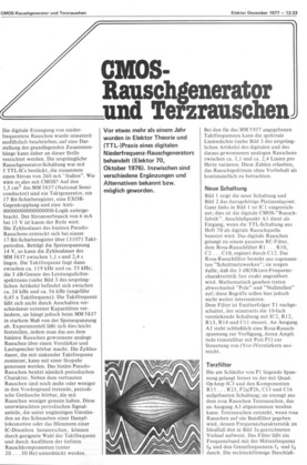  CMOS-Rauschgenerator und Terzrauschen (Audio) 