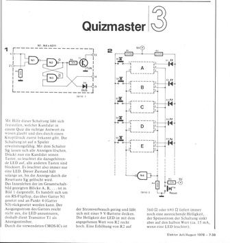  Quizmaster (Knopfdruck-Reihenfolge) 