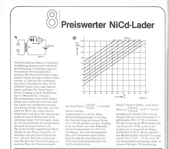  NiCd-Lader preiswert 