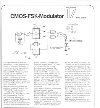  CMOS-FSK-Modulator (4020) 