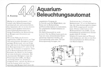  Aquarium Beleuchtungs-Automat 