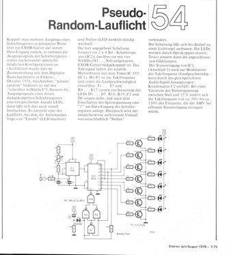  Lauflicht (LEDs) 